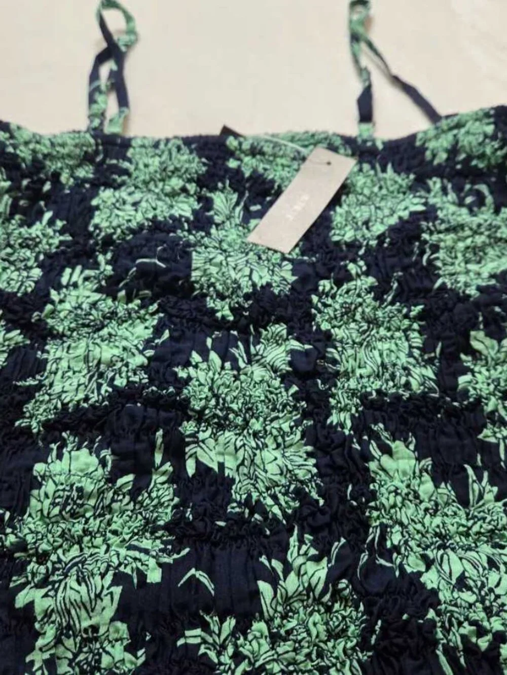 New XL J.Crew wave maxi dress in pineapple print cotton voile